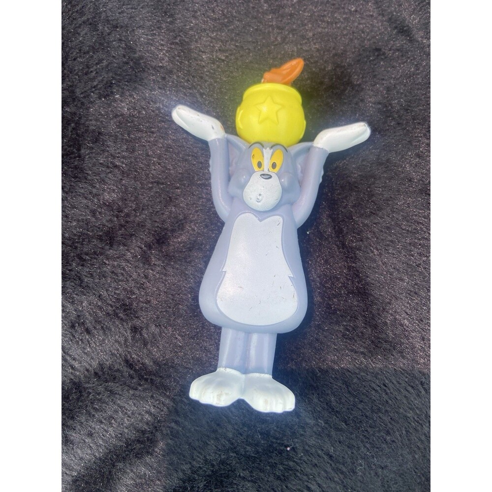 Vintage Tom & Jerry Spinning Jerry Toy Burger King Jr. 2024 Happy Meal Cat Mous